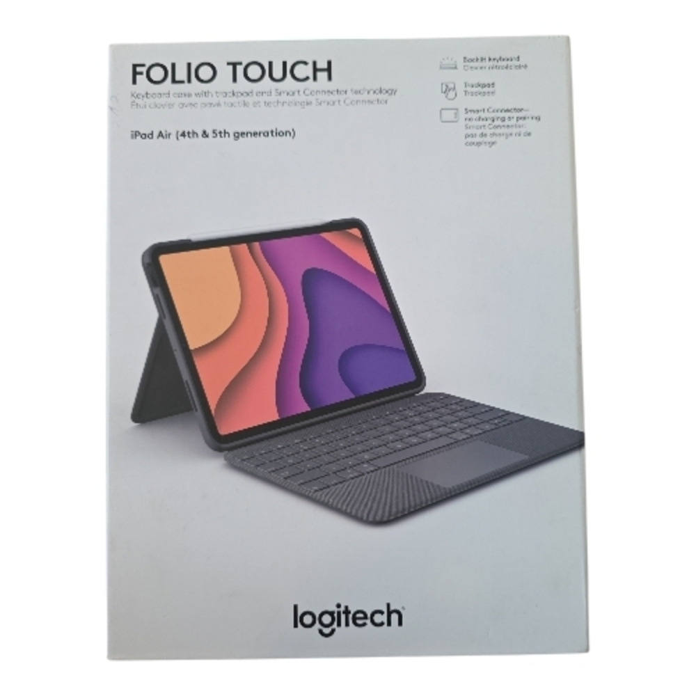 Logitech Folio Touch Keyboard Case for iPad Air - Black